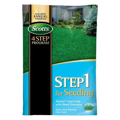 Scotts® STEP® 1 - For Seeding Starter® Lawn Food with Weed Preventer